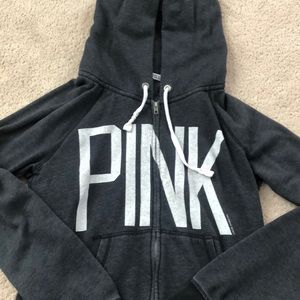 PINK Zip up hoodie